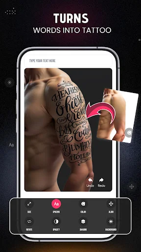 Design Gallery showing diverse unique tattoo inspirations and artistic body art styles for user discovery
