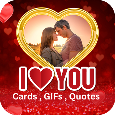 Love You Cards Gifs Messages icon
